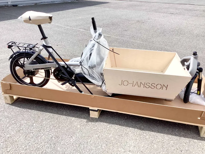 Johansson Gunnar Vario Box Lastenrad / E-Bike Brose Drive S, Enviolo Nabenschaltung